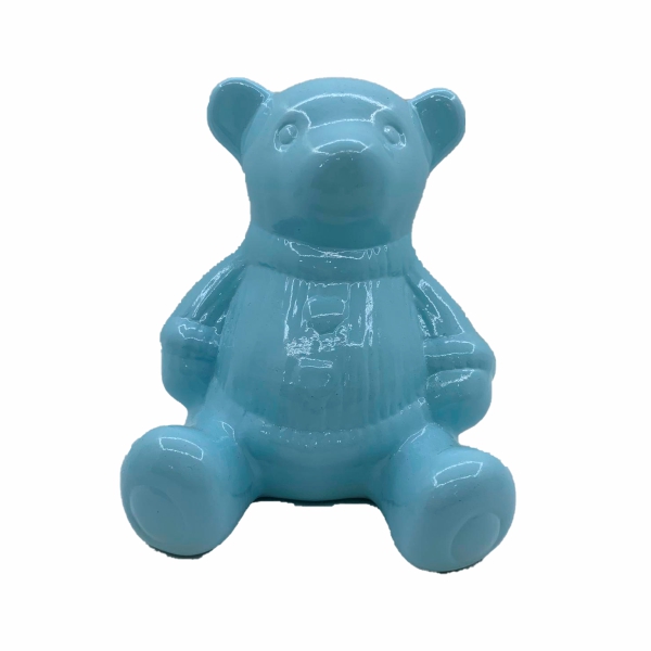 Urso Azul de porcelana M